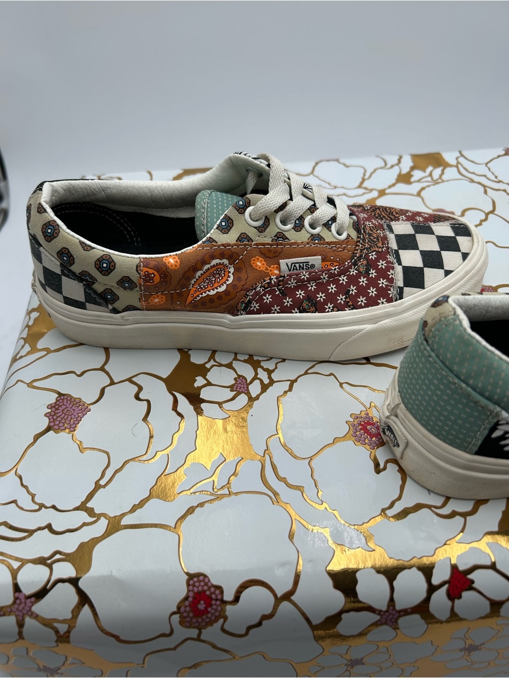 Vans Patchwork Low Top Sneakers women’s size 6